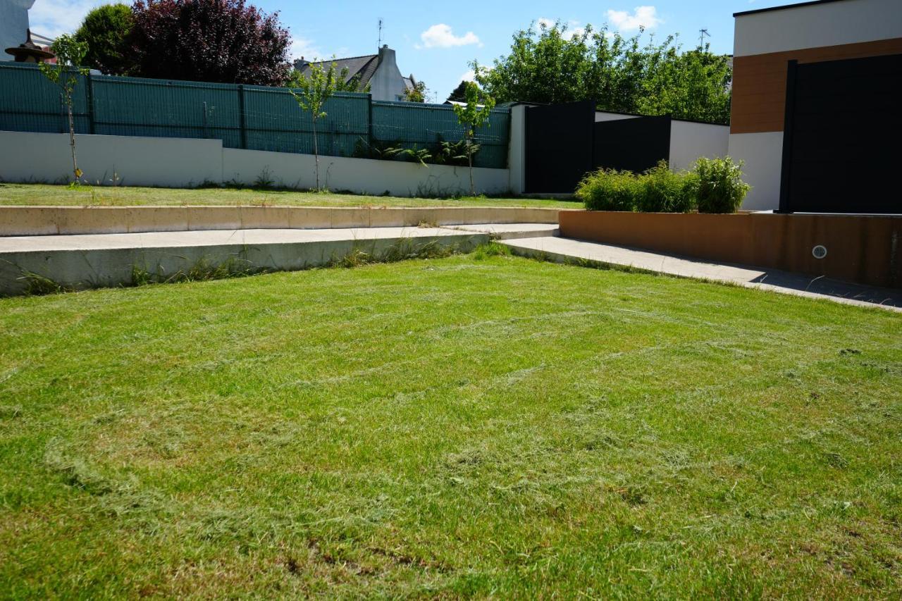 Maison Contemporaine Aux Portes De Brest Bohars Exteriör bild
