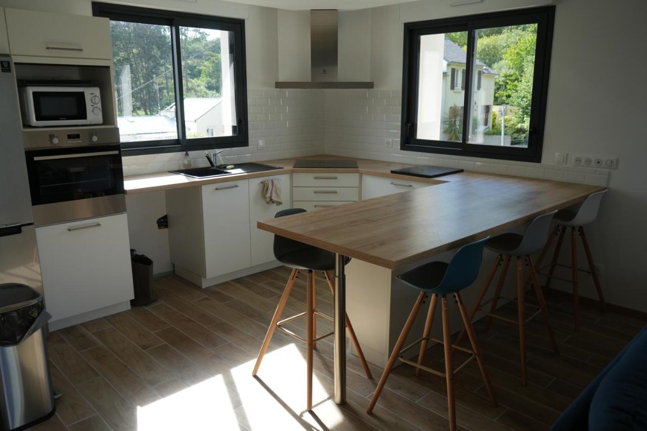Maison Contemporaine Aux Portes De Brest Bohars Exteriör bild