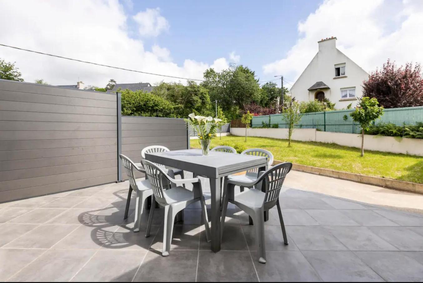 Maison Contemporaine Aux Portes De Brest Bohars Exteriör bild
